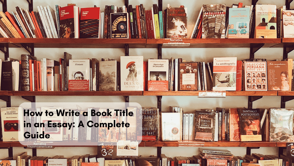 Read more about the article How to Write a Book Title in an Essay: The Best Guide