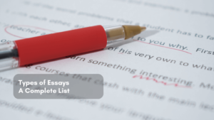 Read more about the article 5 Types of Essays Students Look Up