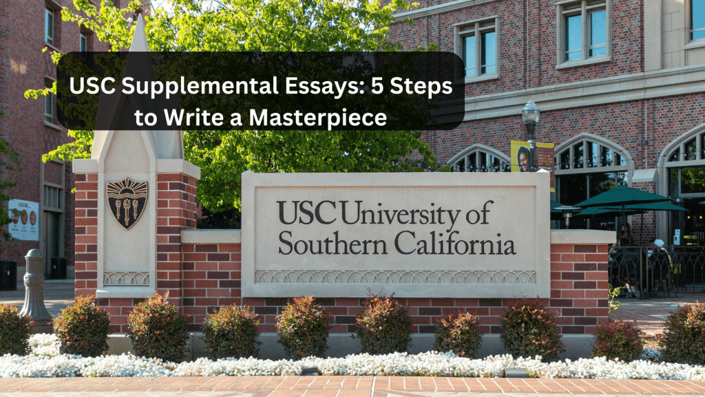 Read more about the article USC Supplemental Essays: 5 Steps to Write a Masterpiece